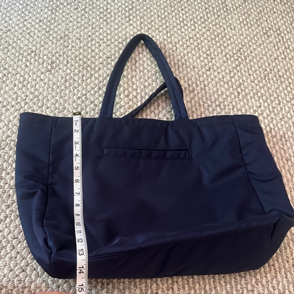 NWOT: Vera Bradley Navy Blue Tote Bag - Picture 10 of 14